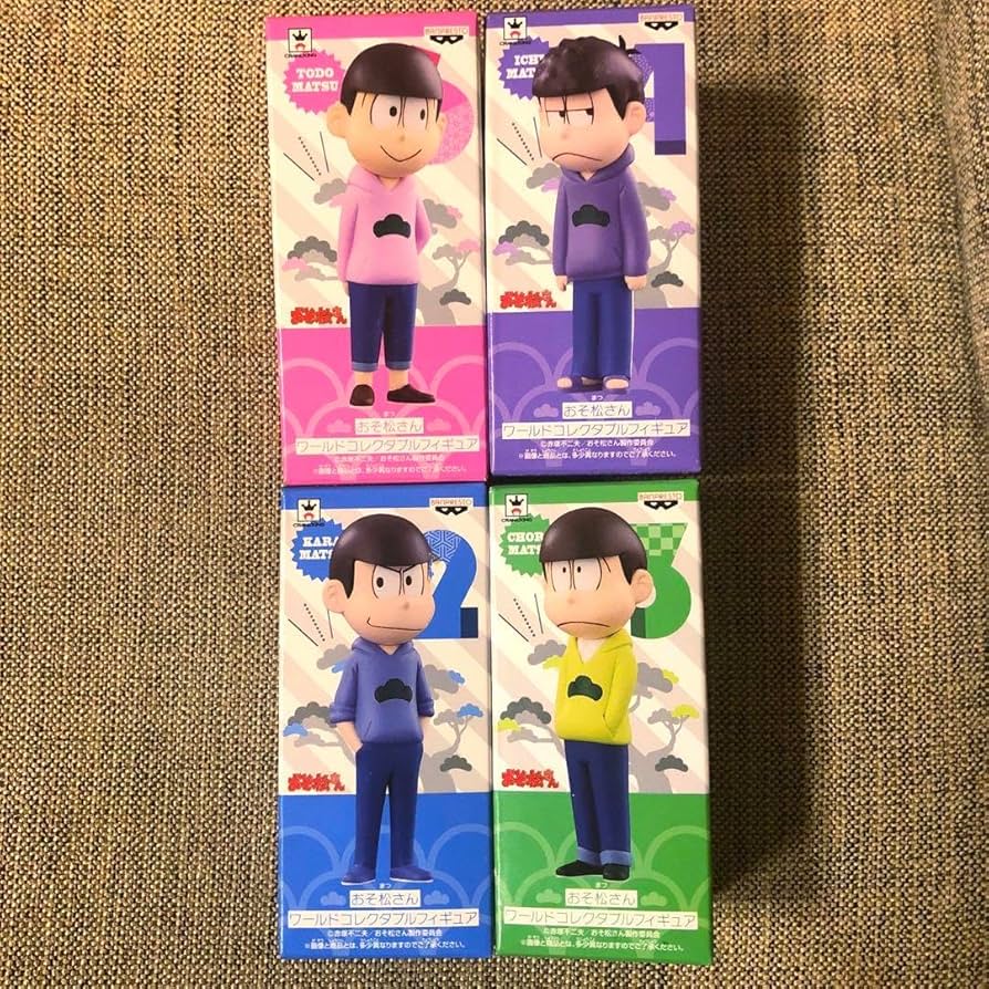 おそ松さん　ノンスケール　ワーコレ　フィギュア　まとめ売り 新品☆送料込 おそ松さん フィギュア 全種類セット ワーコレの